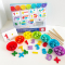 Логічна мозаїка із кульками, набір для сортування C 60412