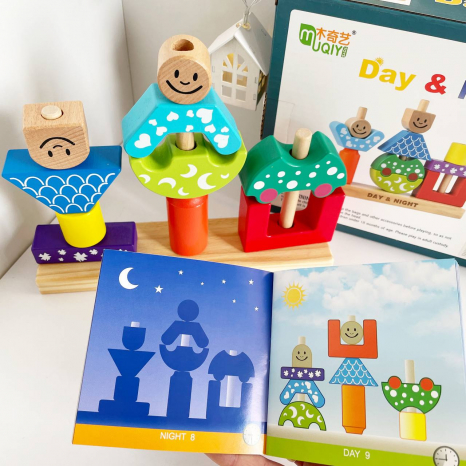 Настольная игра Пирамидка День и ночь / Day and Night MD 1619