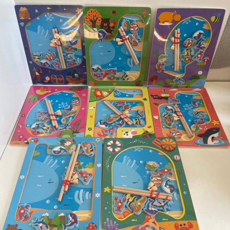 Магнитная рыбалка на планшетке в ассортименте, C 65066