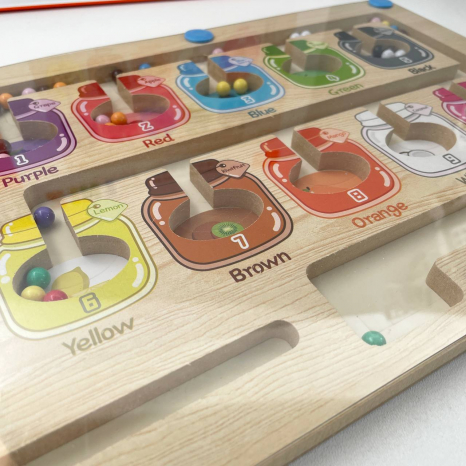 Двостороння дошка логічна: магнітний сортер фарби C 66171