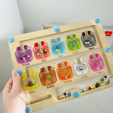 Двостороння дошка логічна: магнітний сортер фарби C 66171