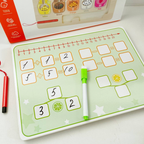 Двостороння дошка логічна: магнітний сортер фарби C 66171