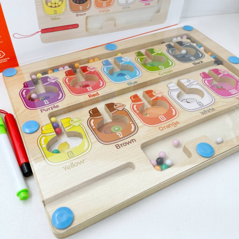 Двостороння дошка логічна: магнітний сортер фарби C 66171