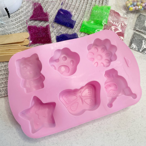 Набір для виготовлення м'яких сквішів антистрес-іграшок Таба Лапка C 72625