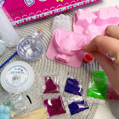 Набір для виготовлення м'яких сквішів антистрес-іграшок Таба Лапка C 72625