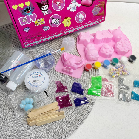 Набір для виготовлення м'яких сквішів антистрес-іграшок Таба Лапка C 72625