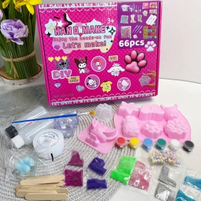 Набір для виготовлення м'яких сквішів антистрес-іграшок Таба Лапка C 72625