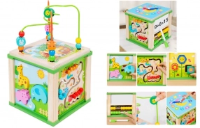 Куб логічний дерев’яний