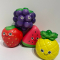 Антистрес - сквіш  фрукти та ягоди 11 см C2812 (ціна на 1 шт, вид випадковий)