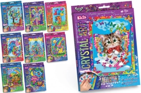 Набір креативної творчості "CRYSTAL ART KIDS", Danko Toys