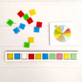 Дидактична гра на розвиток уваги Коло-Ряд