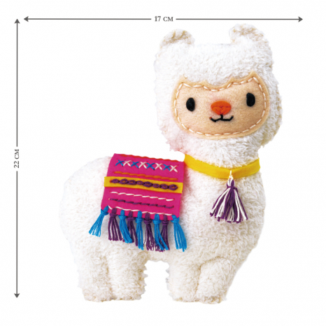 Набір для творчості шиття іграшки "Лама". Avenir