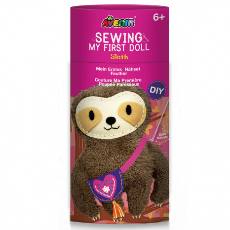Набір для творчості шиття іграшки Лінивець AVENIR