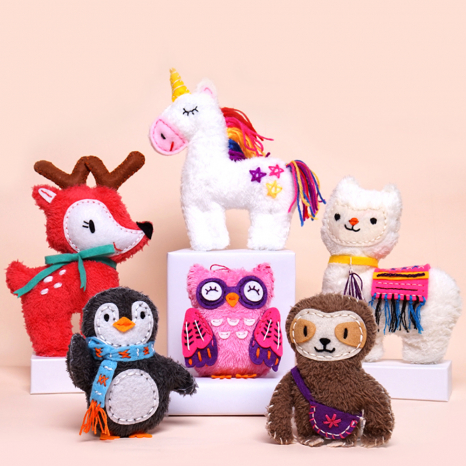 Набір для творчості шиття іграшки Лінивець AVENIR