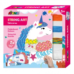 Набір для творчості, стрінг-арт "Єдиноріг", 2 картини CH191710 Avenir