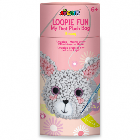 Набір для в'язання гачком та шиття сумочки "Зайченя". Avenir