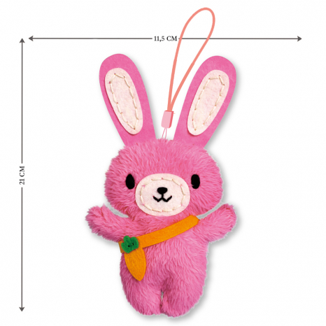 Набір для творчості, шиття іграшки-брелока "Зайченя" CH221638 Avenir