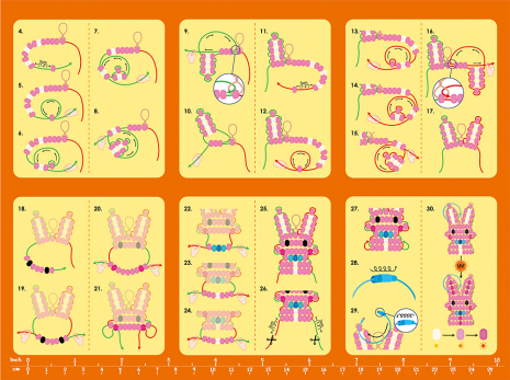 Набір для творчості, плетіння з бісеру "Кроленя" Avenir CH221883