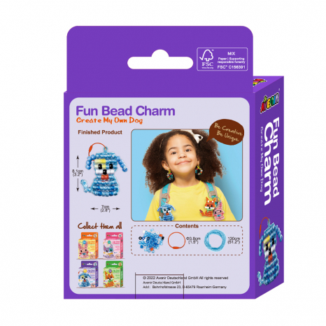 Набір для творчості, плетіння з бісеру "Цуценя" CH221885 Avenir