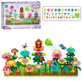 Конструктор Цветочный сад с насекомыми CJ-2027A 124 элемента