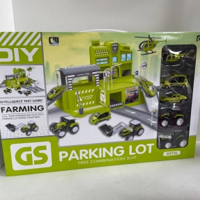 Набір автопаркінг з фермерськими машинами CM559-81