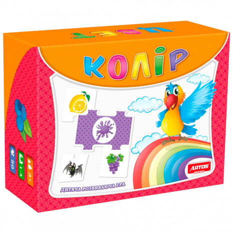Пазли логічні "Колір" від Artos.