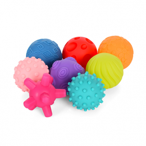 Іграшка для купання - сенсорні м'ячики (8 штук в наборі) CQS631-1