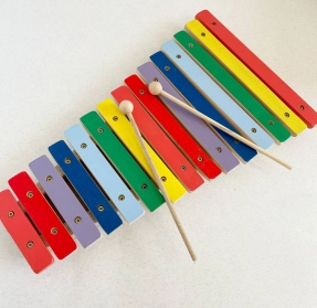 Дерев'яні музичні інструменти Ксилофон, 15 тонів