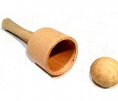 Дерев'яна гра Більбоке (Злови кульку), Руді