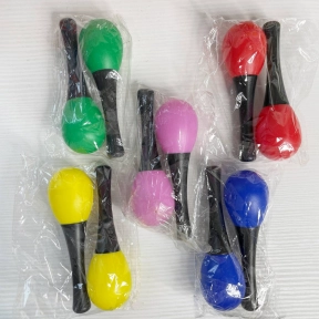 Маракас пластиковый малый №1 пара цветной микс