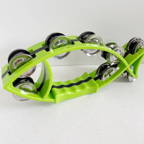 Дитячий музичний інструмент Тамбурін Рибка (бубон)