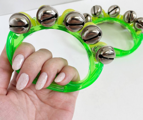 Бубенці (дзвіночки) пластикові півкруглі пара Д311у-1а