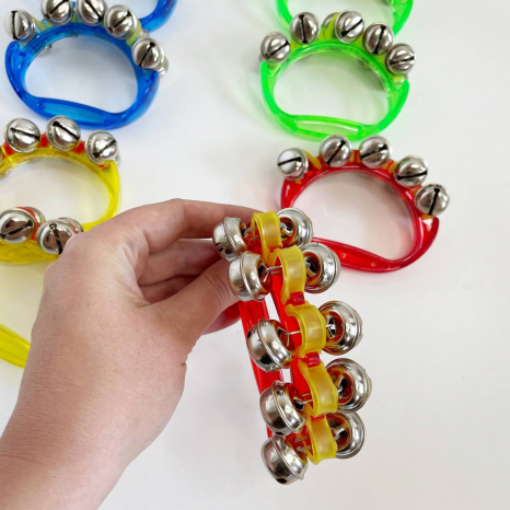 Бубенці (дзвіночки) пластикові півкруглі пара Д311у-1а