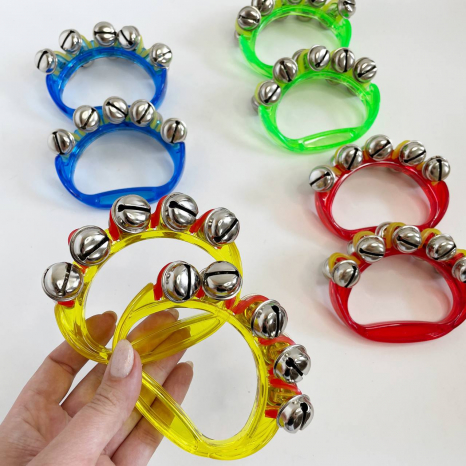 Бубенці (дзвіночки) пластикові півкруглі пара Д311у-1а