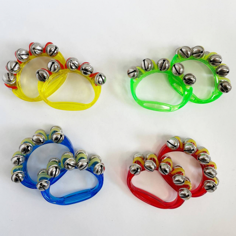 Бубенці (дзвіночки) пластикові півкруглі пара Д311у-1а