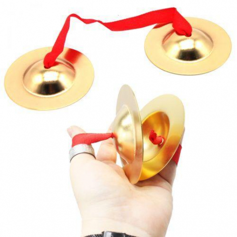 Музичні ударні тарілки на шнурку для дітей