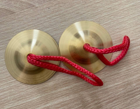 Музичні ударні тарілки на шнурку для дітей