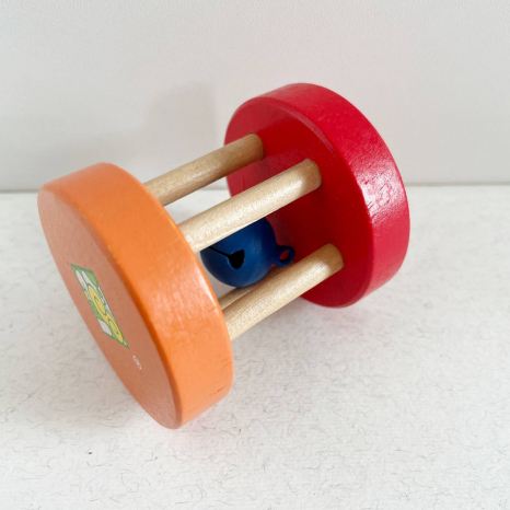 Шумелка дерев'яна фарбована