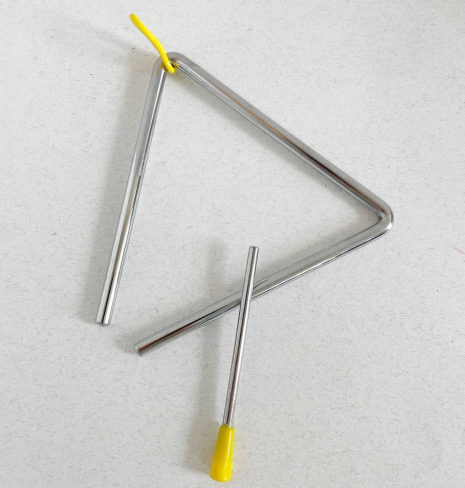 Металевий музичний трикутник 6 дюймов