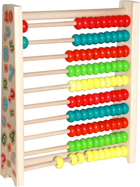 Дерев'яна рахівниця №2 (100 бусин)