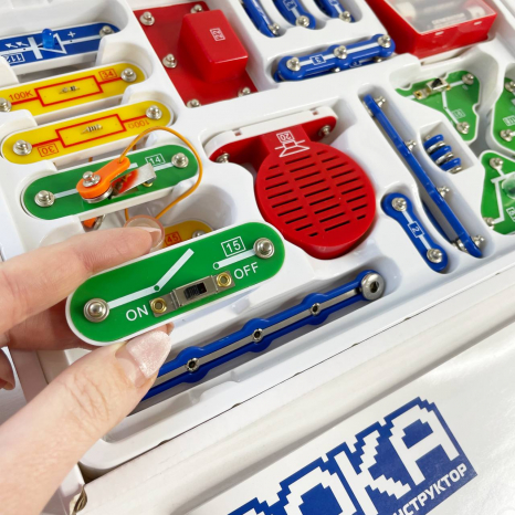 Конструктор электронный DOKA "118 СХЕМ"