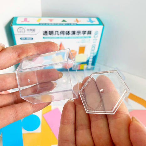 Макет геометричних фігур з розгорткою 12 шт