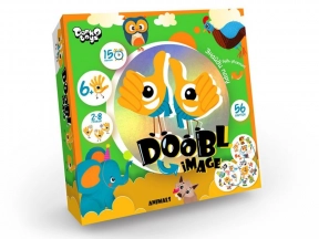 Настільна розважальна гра Доббль Тварини, Doobl Image Animals, DBL-01-01U, ДанкоТойс