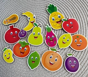 Набор деревянных фигурок фруктов SP