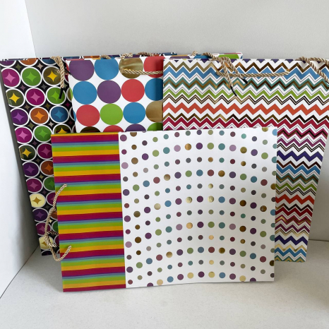 Подарунковий паперовий пакет 32*42.5*11.5см, 1834L