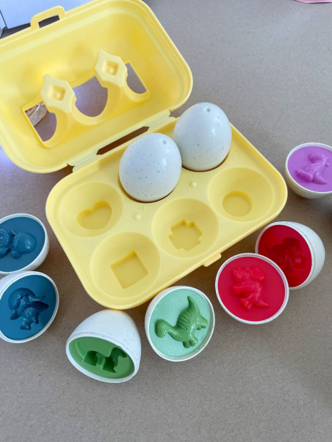 Сортер "Лоток з яйцями". DF22-23-24