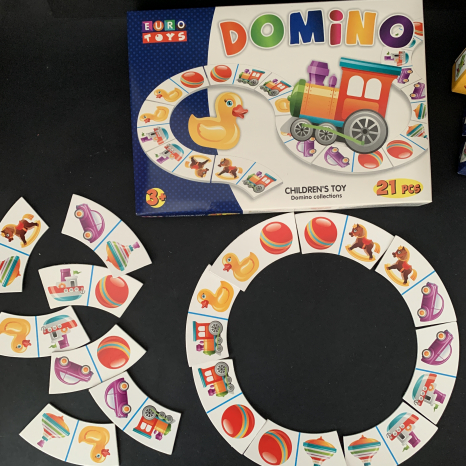 Дитяче доміно Іграшки EuroToys, 21 елемент