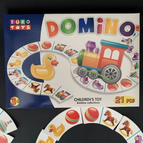 Дитяче доміно Іграшки EuroToys, 21 елемент