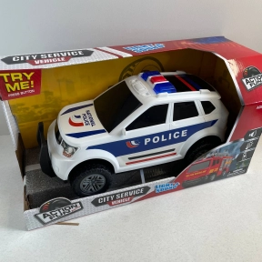 Інерційна машинка зі світловими та звуковими ефектами "Поліцейська" Kool Speed