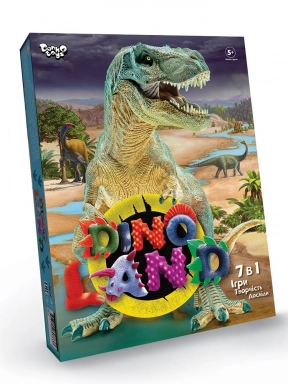 Набір креативної творчості "Dino Land" 7 в 1